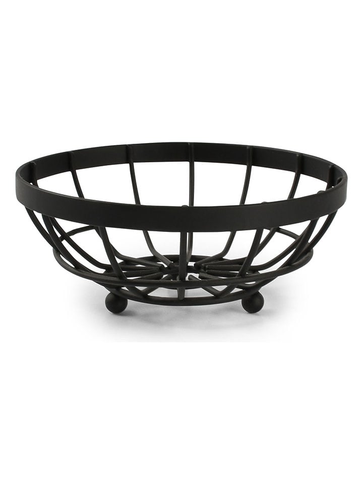 Salt and Pepper Koszyk "Cluster" w kolorze czarnym - Ø 14 cm rozmiar: onesize