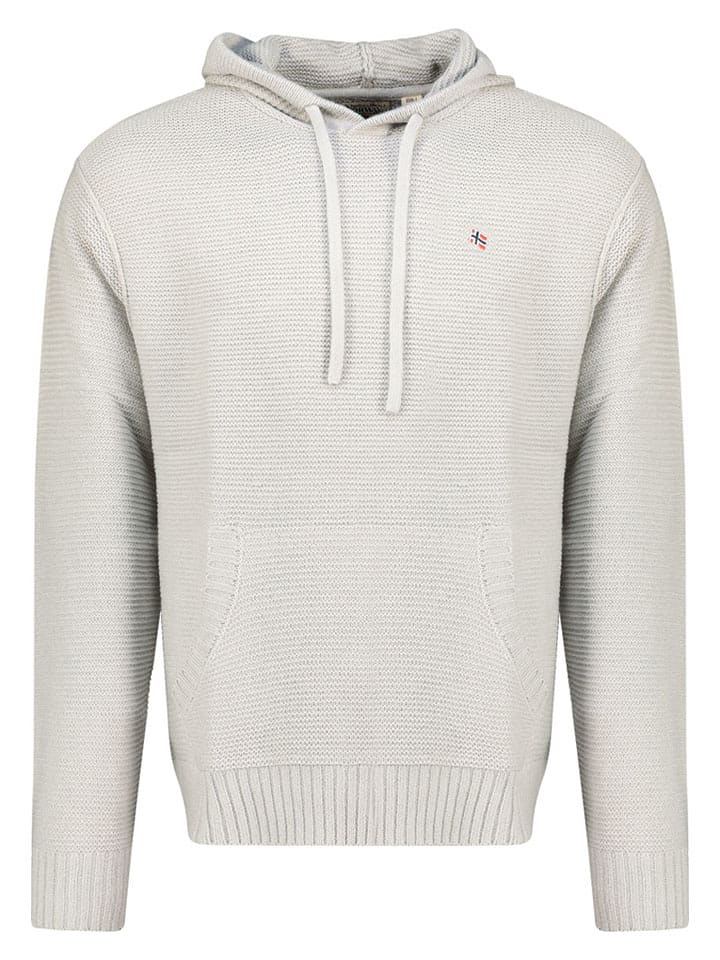 Geographical Norway Bluza "Faglio" w kolorze jasnoszarym rozmiar: M