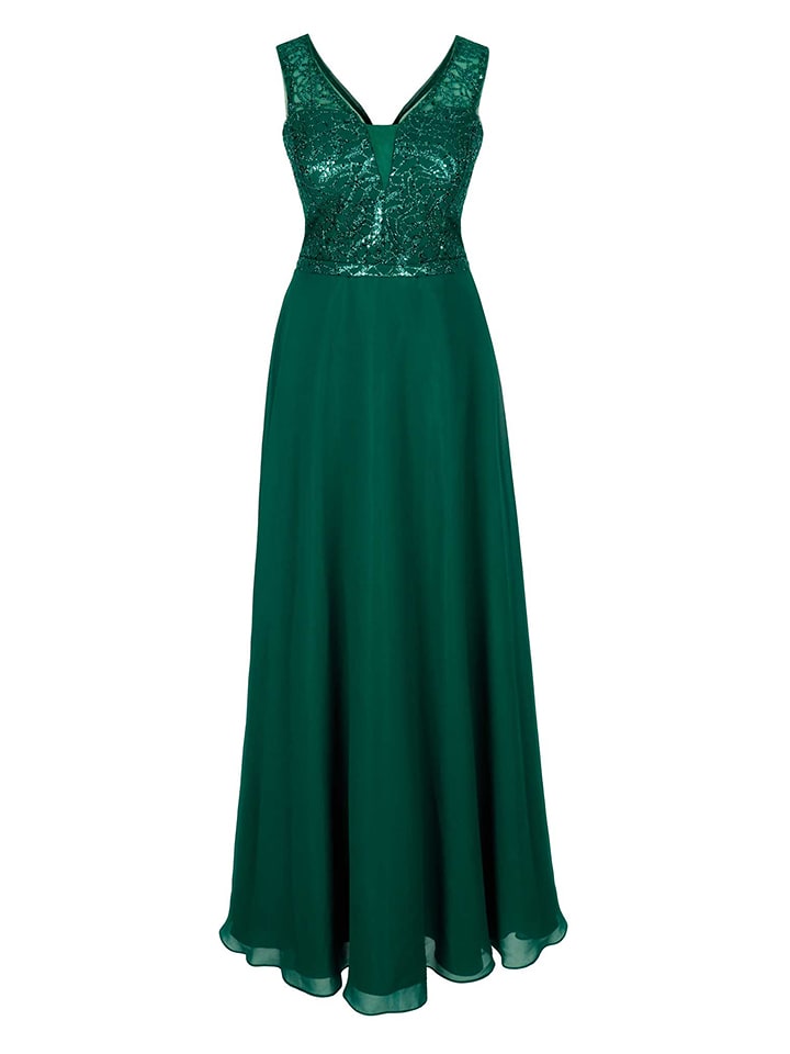 G.O.L.® FINEST COLLECTION Sukienka w kolorze ciemnozielonym rozmiar: 158