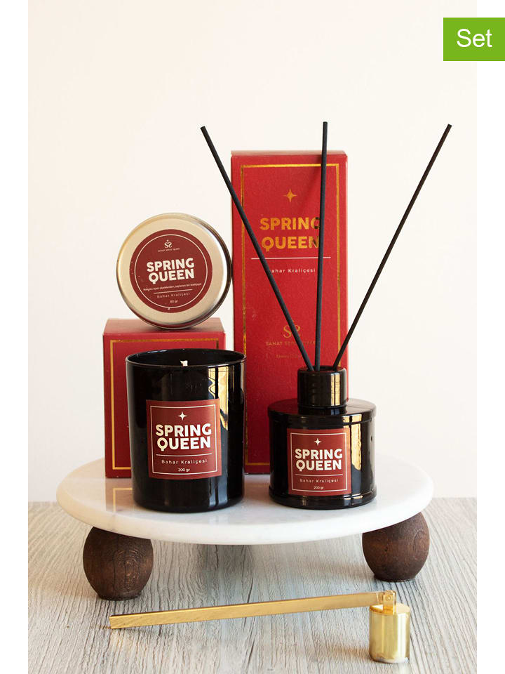 Lucky Bees 3-częściowy zestaw "Spring Queen" rozmiar: onesize