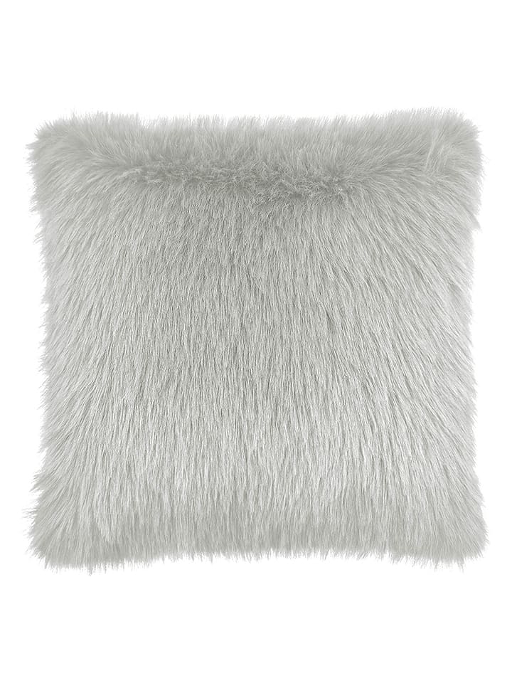 Heckett Lane Poduszka "Perle" w kolorze srebrnym rozmiar: 48x48 cm