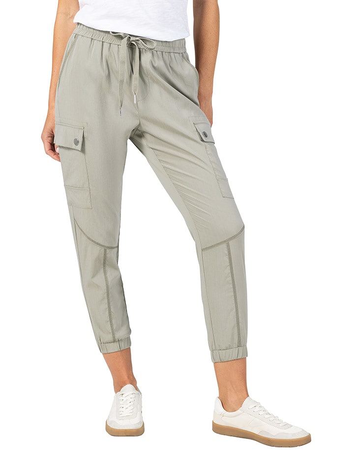 Timezone Spodnie dresowe "Rakima" w kolorze szarym rozmiar: XL