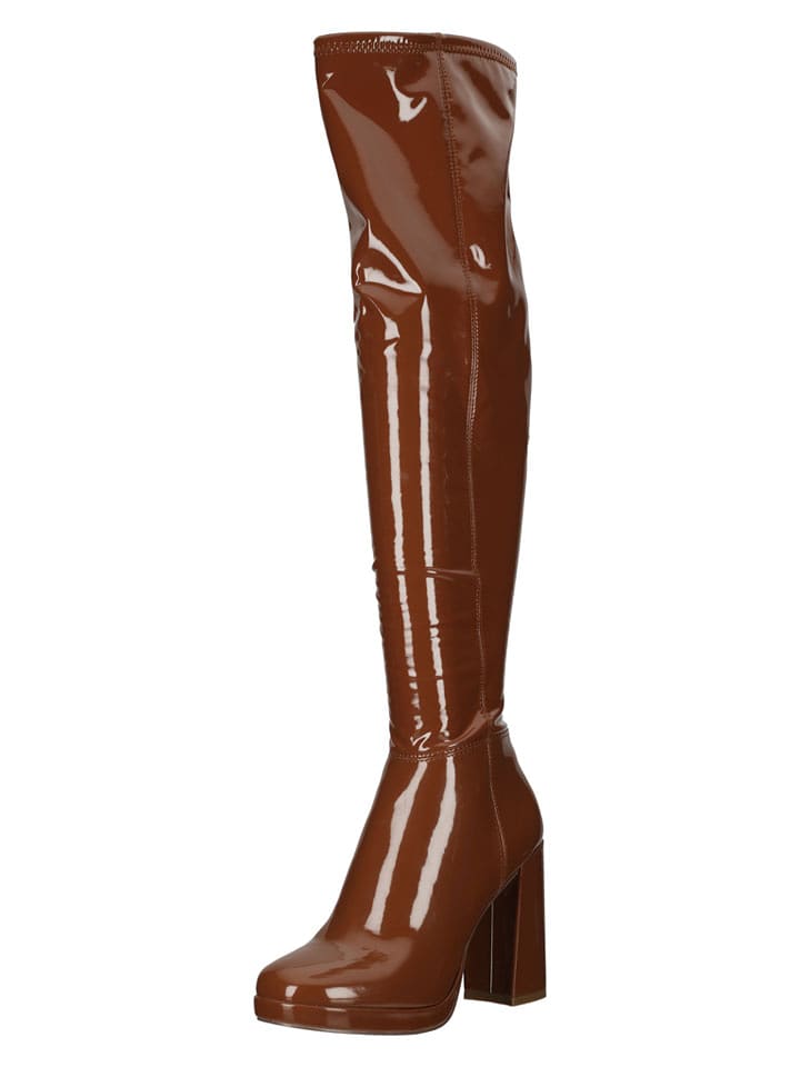 Steve Madden Kozaki w kolorze jasnobrązowym rozmiar: 39