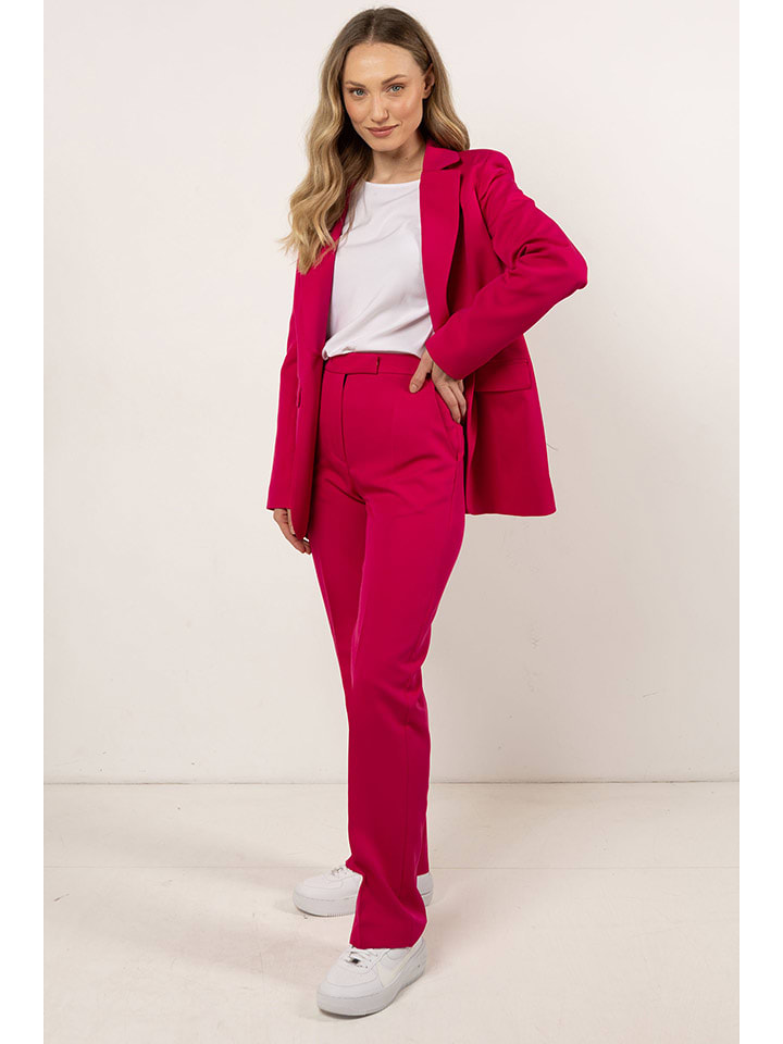 Awama Spodnie w kolorze różowym rozmiar: L