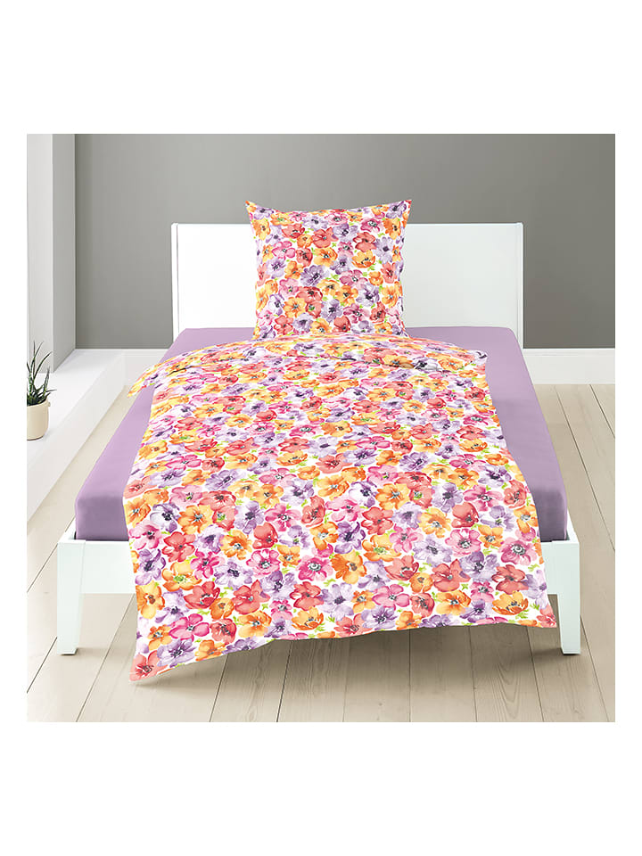 Bierbaum Komplet pościeli ze wzorem z kory rozmiar: 135x200 cm