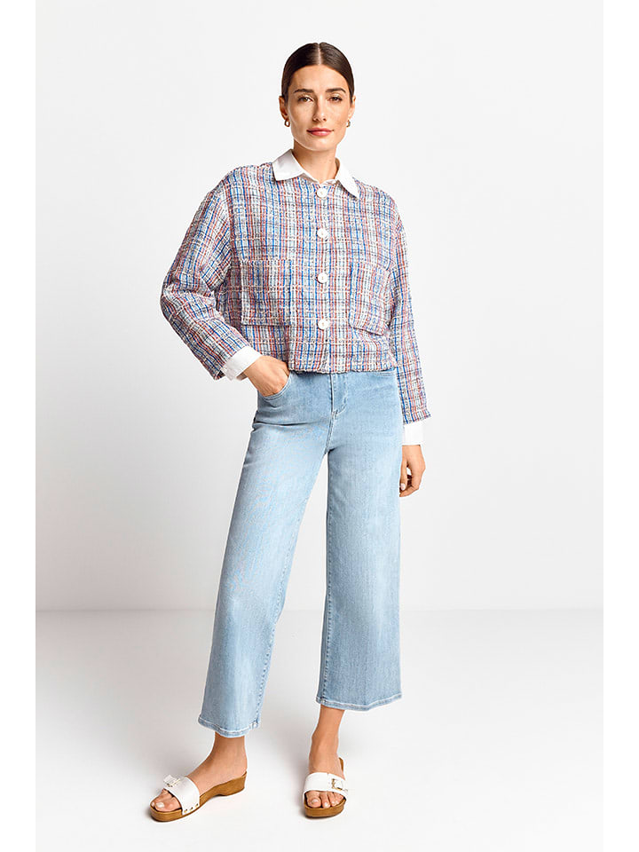 Rich & Royal Bluza w kolorze niebiesko-pomarańczowym rozmiar: S