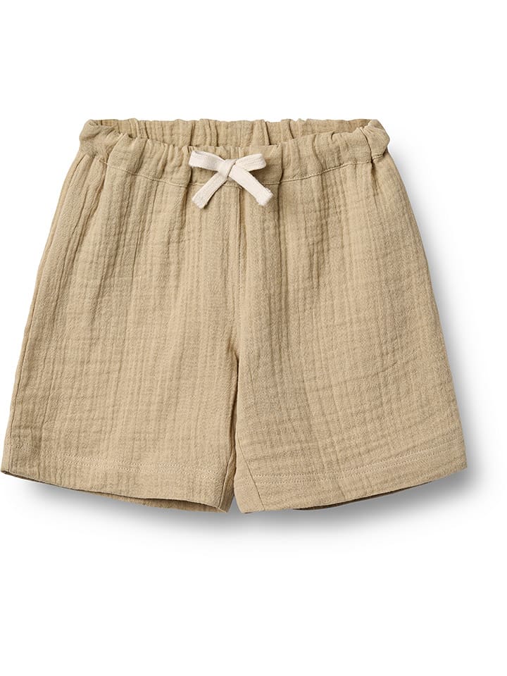 Wheat Szorty "Atlasz" w kolorze beżowym rozmiar: 110