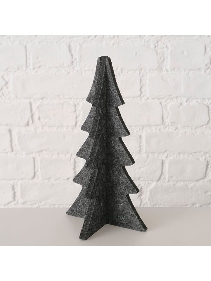 Boltze Dekoracja "Felty" w kolorze szarym - 12 x 22 x 12 cm rozmiar: onesize