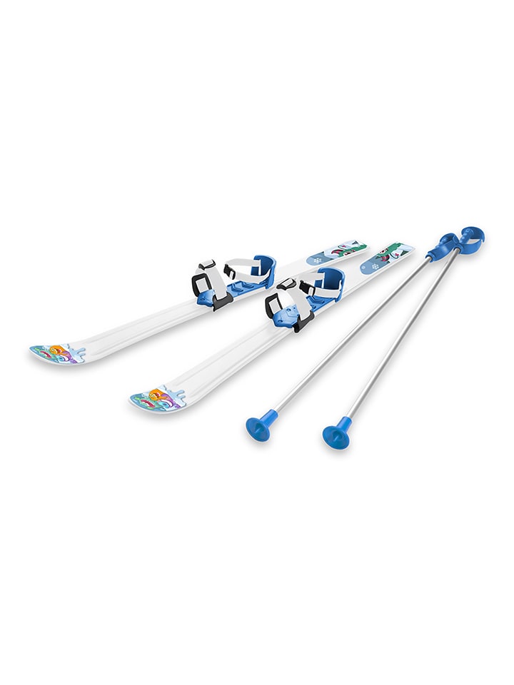 Gismo Riders Narty "Pro 70" w kolorze biało-niebieskim - 3+ rozmiar: onesize