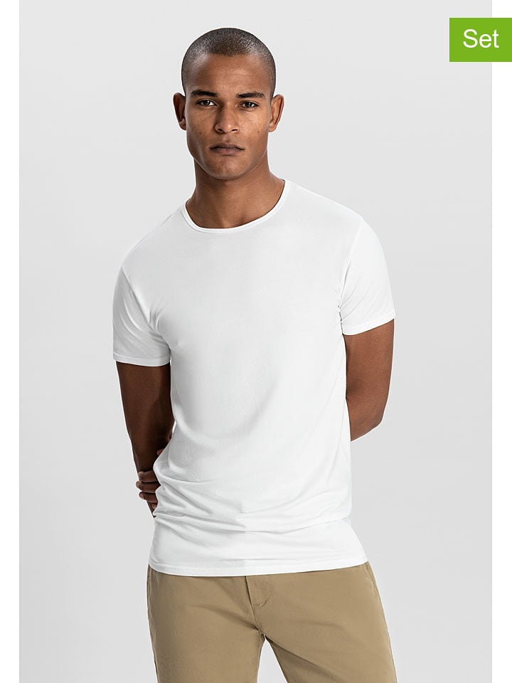 DSTREZZED Koszulki (2 szt.) w kolorze białym rozmiar: 3XL