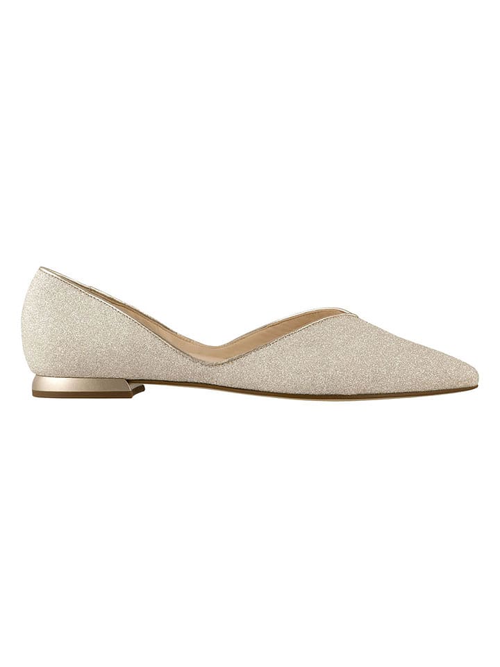 Högl Baleriny "Basic" w kolorze złotym rozmiar: 42