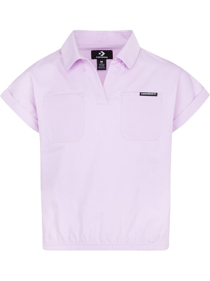 Converse Koszulka polo w kolorze fioletowym rozmiar: 158-170