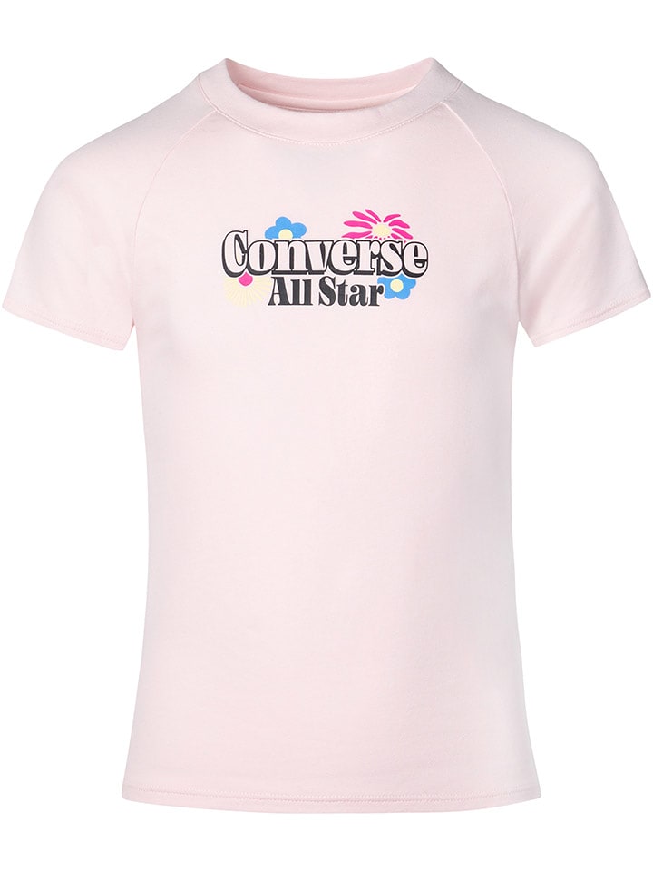 Converse Koszulka w kolorze jasnoróżowym rozmiar: 152/158