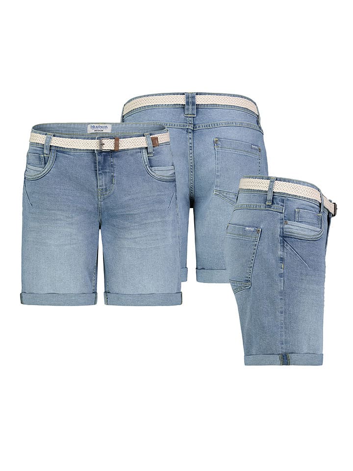 Sublevel Bermudy dżinsowe w kolorze błękitnym rozmiar: XS