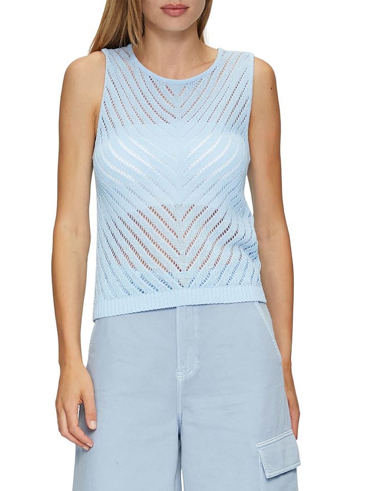 S.OLIVER RED LABEL Bezrękawnik w kolorze błękitnym rozmiar: 46