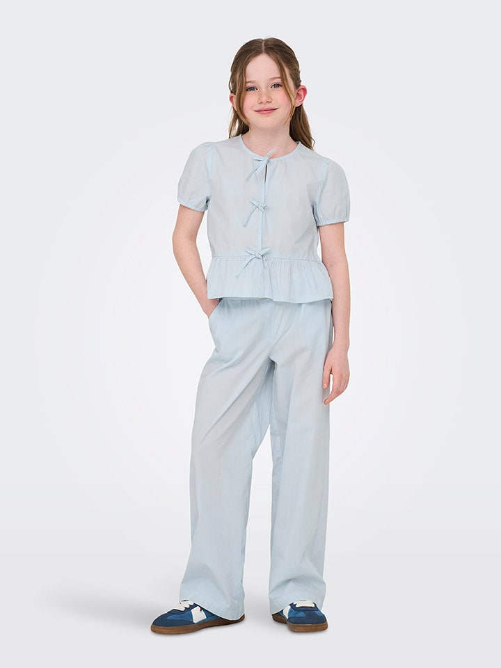 KIDS ONLY Bluzka "Clara" w kolorze błękitnym rozmiar: 152