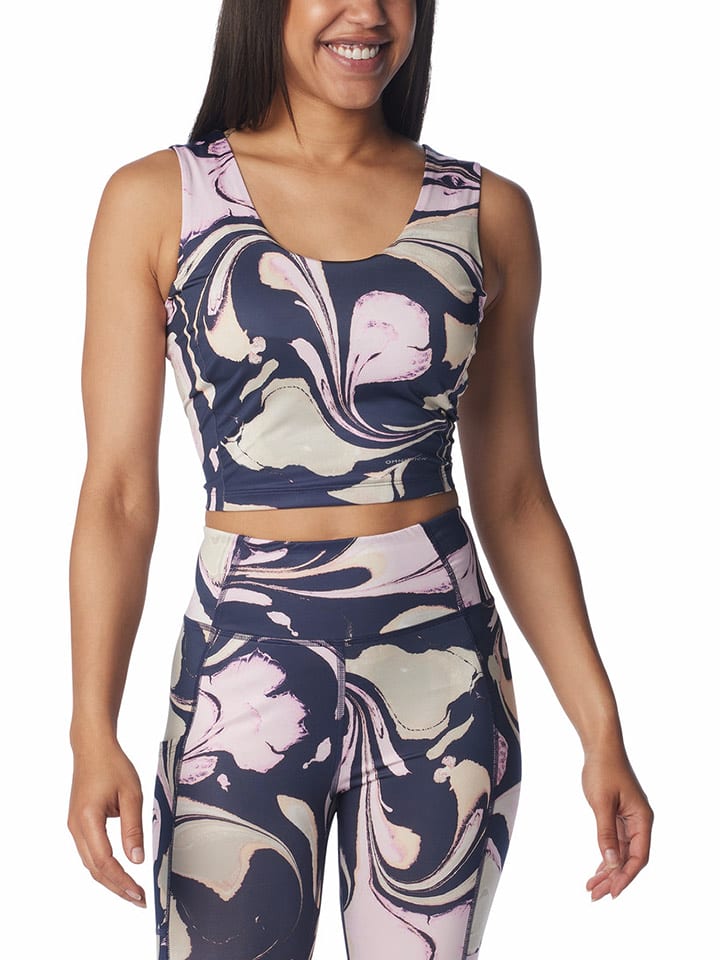 Columbia Top sportowy "Boundless Trek™" w kolorze antracytowo-beżowym rozmiar: XS