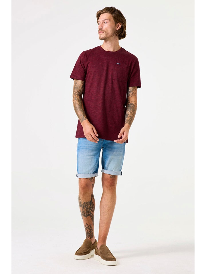 Garcia Koszulka w kolorze bordowym rozmiar: XL