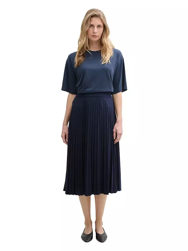 Tom Tailor Spódnica w kolorze granatowym rozmiar: 42