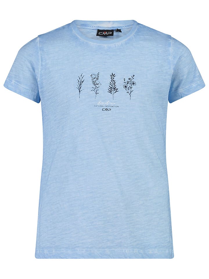 CMP Koszulka w kolorze błękitnym rozmiar: 116