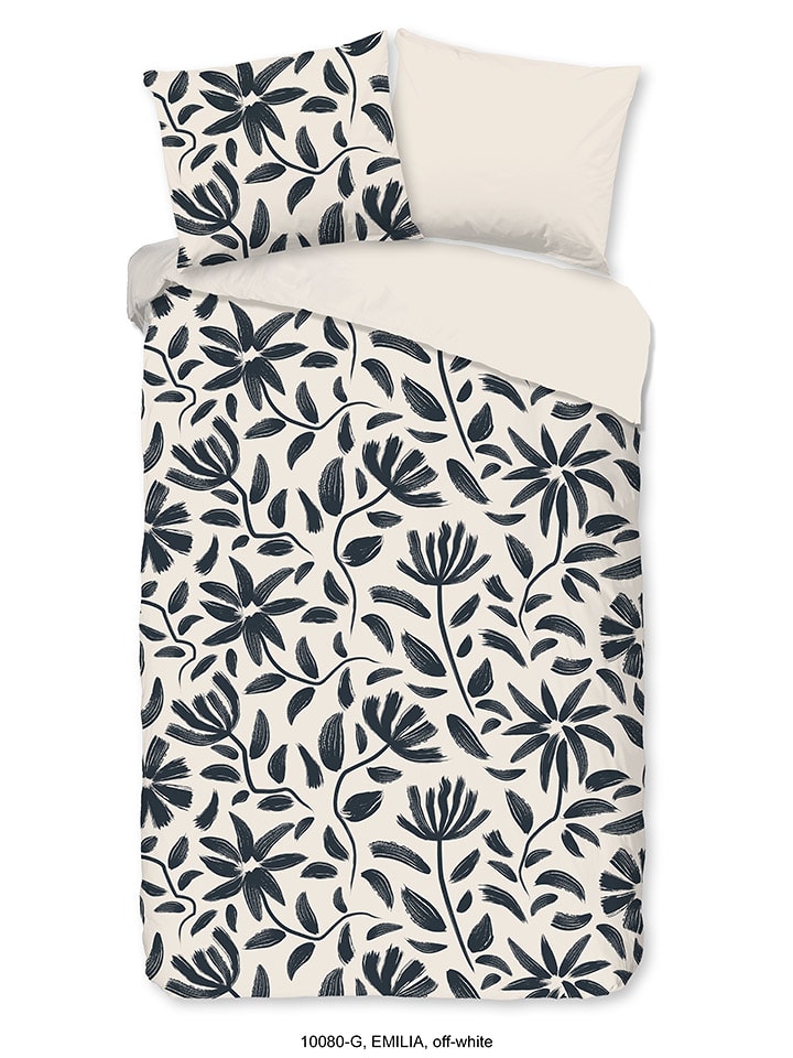 Good Morning Komplet pościeli w kolorze biało-czarnym rozmiar: 135x200 cm