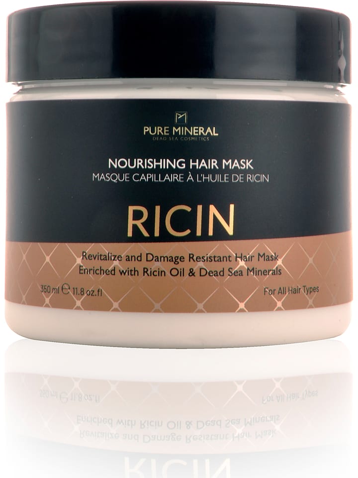 PURE MINERAL Maska "Ricin - Revitalize and Damage Resistant" do włosów - 350 ml rozmiar: onesize