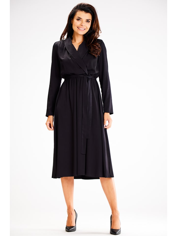 Awama Sukienka w kolorze czarnym rozmiar: M