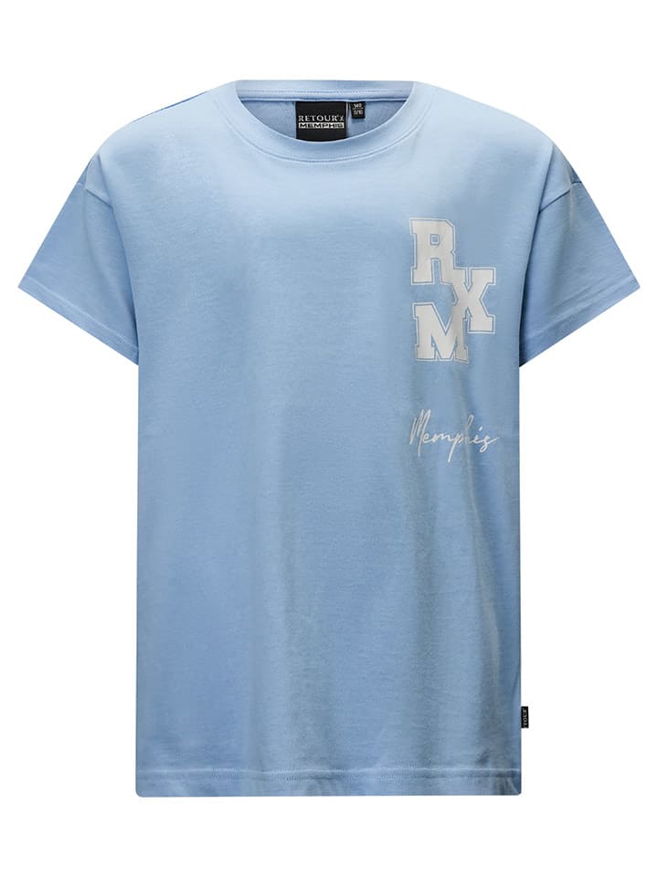 Retour Koszulka w kolorze błękitnym rozmiar: 122/128