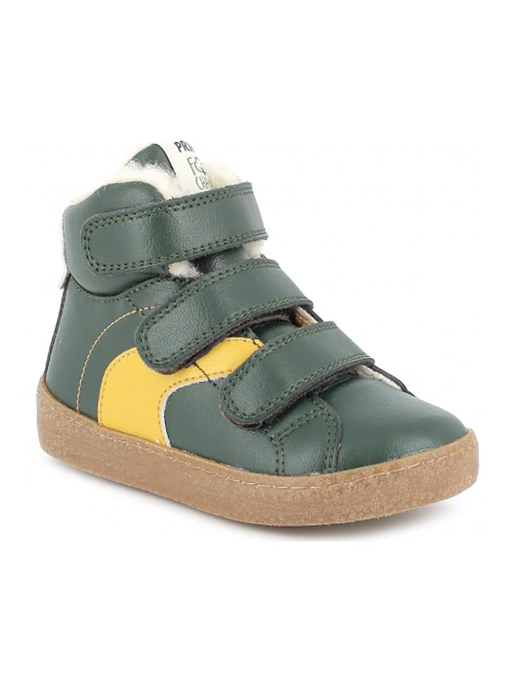 Primigi Skórzane sneakersy w kolorze zielonym rozmiar: 28