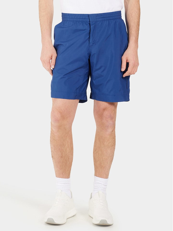 Didriksons Szorty funkcyjne "Malte" w kolorze niebieskim rozmiar: XL