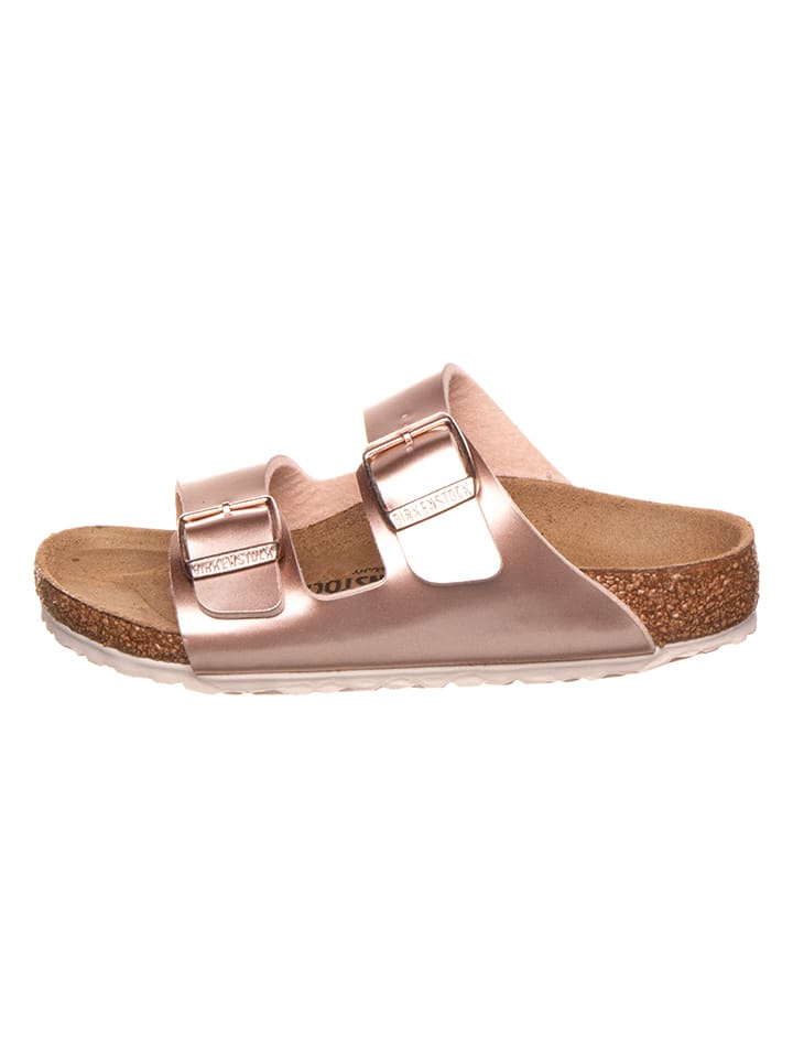 Birkenstock Klapki "Arizona" w kolorze jasnoróżowym rozmiar: 27