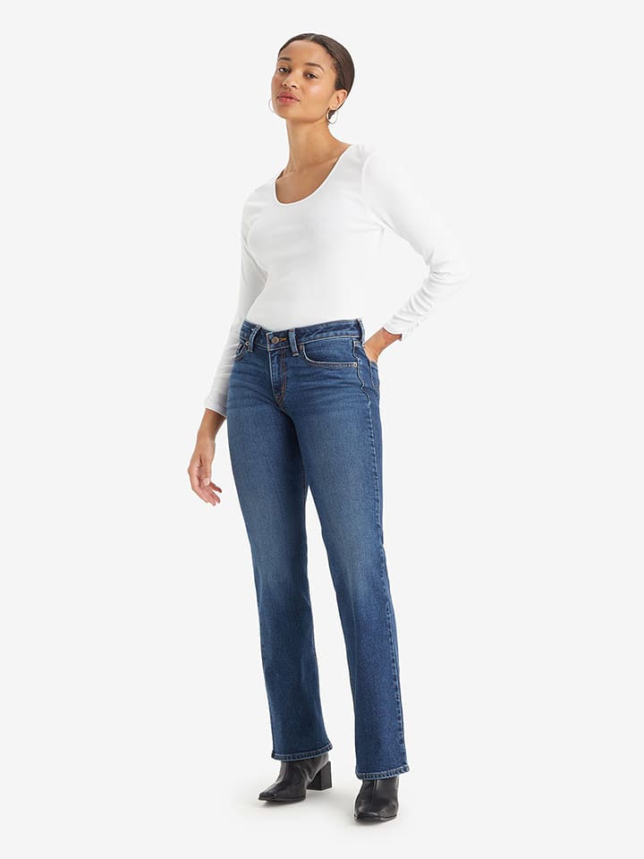 Levi's Dżinsy - Flare fit - w kolorze granatowym rozmiar: W30/L32