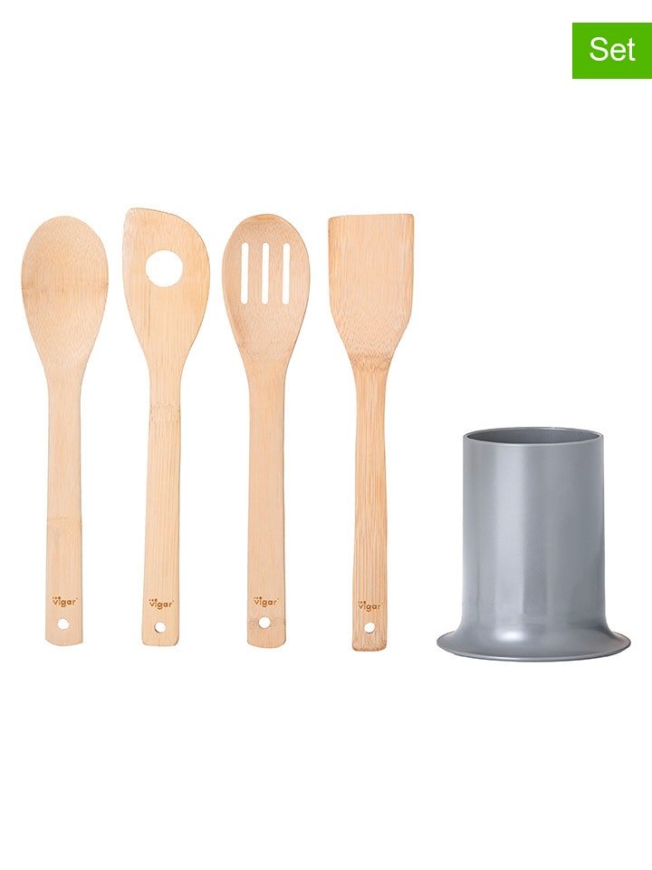 Vigar 5-częściowy zestaw "Taula" w kolorze jasnobrązowo-szarym rozmiar: onesize