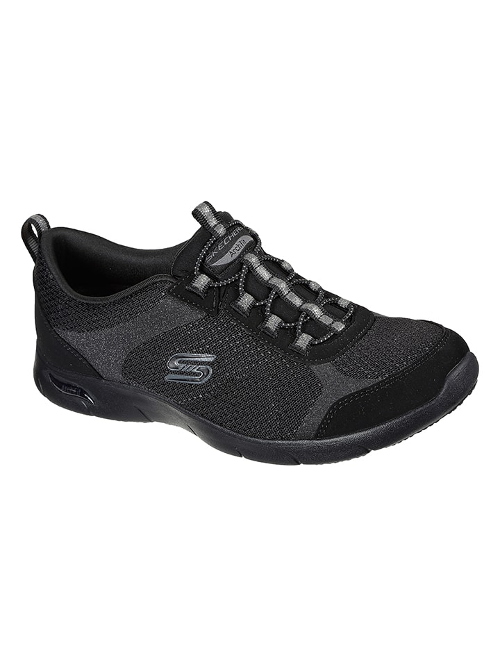 Skechers Sneakersy "Arch fit" w kolorze czarnym rozmiar: 37