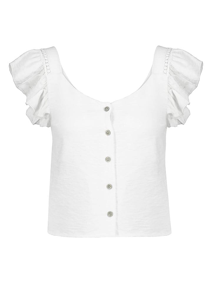 Sublevel Bluzka w kolorze białym rozmiar: S/M