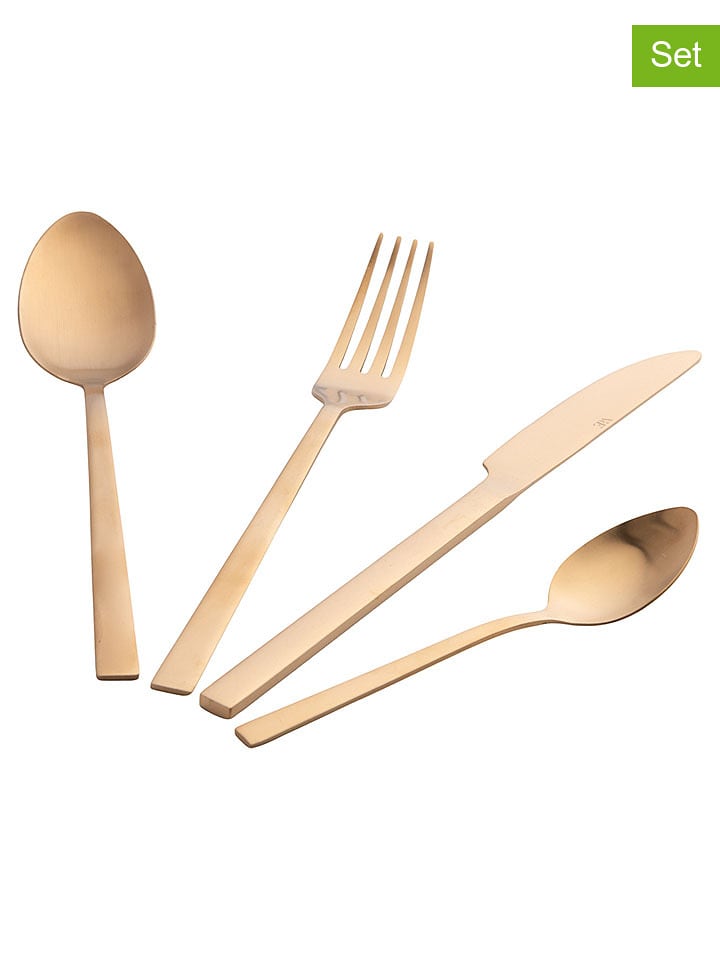 Villa d´Este 24-częściowy zestaw sztućców "Lexington" w kolorze złotym rozmiar: onesize