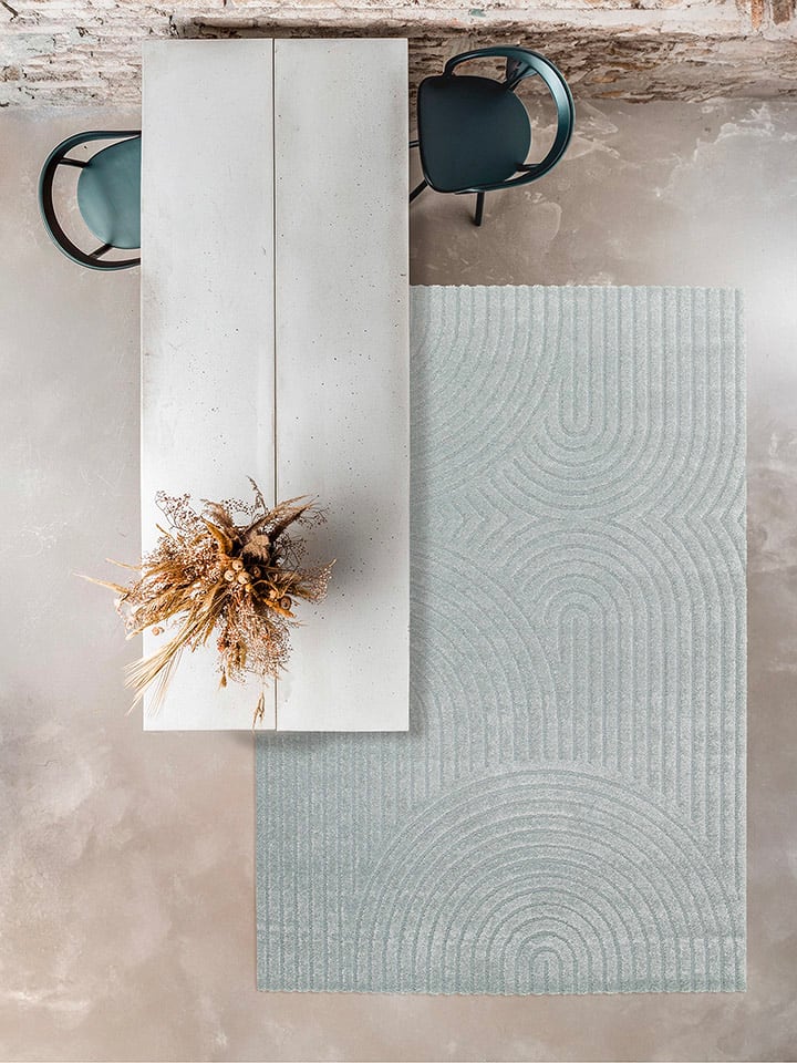 bobochic Dywan "Herve" w kolorze niebieskim rozmiar: 160x230 cm