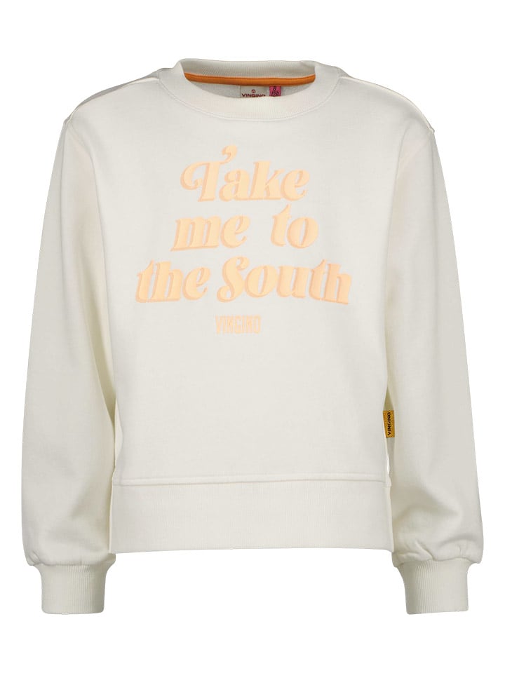 Vingino Bluza "Noor" w kolorze białym rozmiar: 128