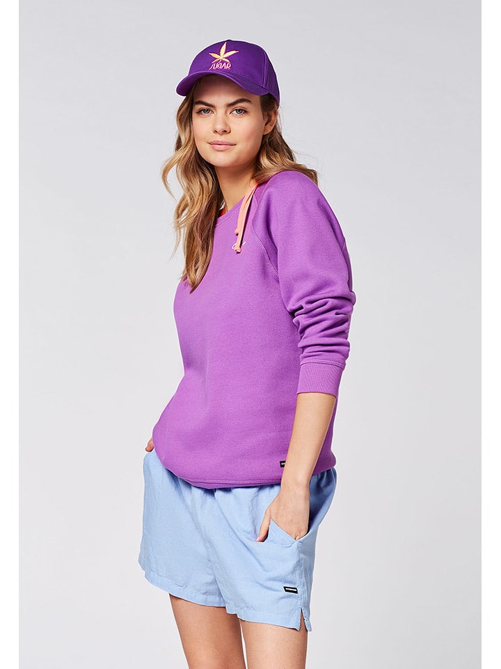 Chiemsee Bluza w kolorze fioletowym rozmiar: L