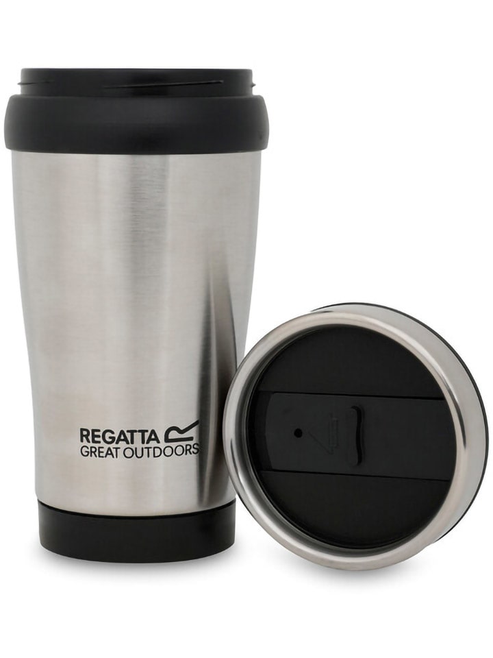 Regatta Kubek termiczny "Tumbler" w kolorze srebrnym - 450 ml rozmiar: onesize