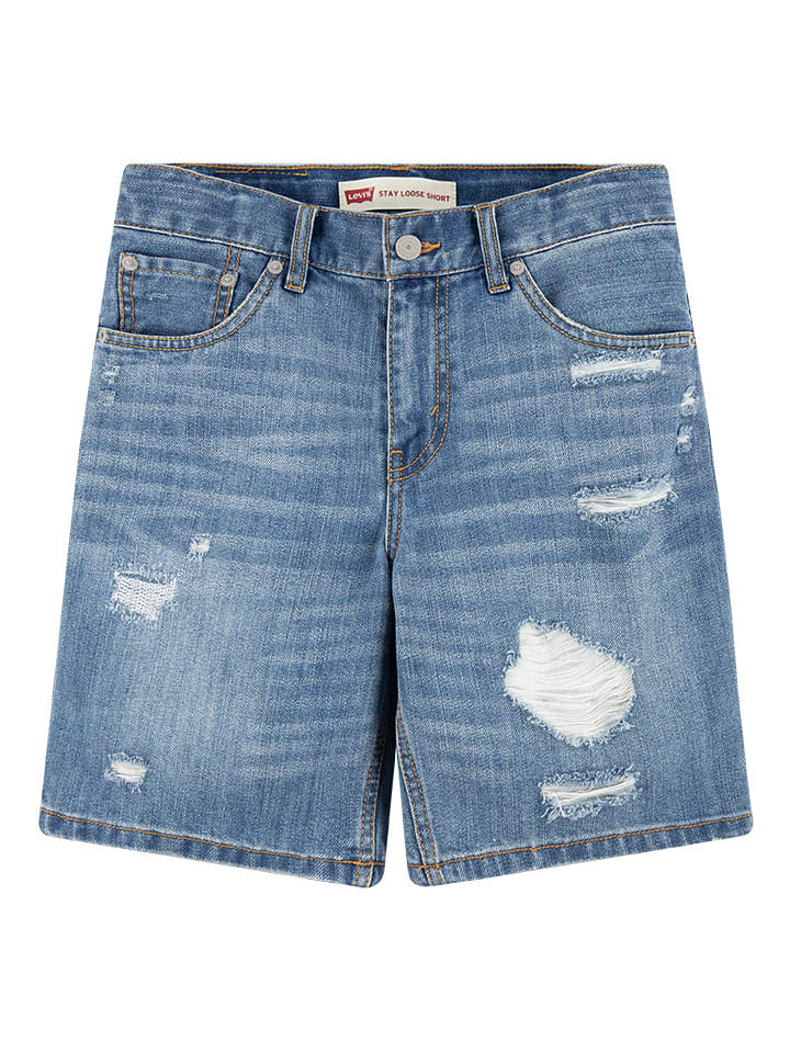 Levi's Kids Szorty dżinsowe w kolorze niebieskim rozmiar: 176