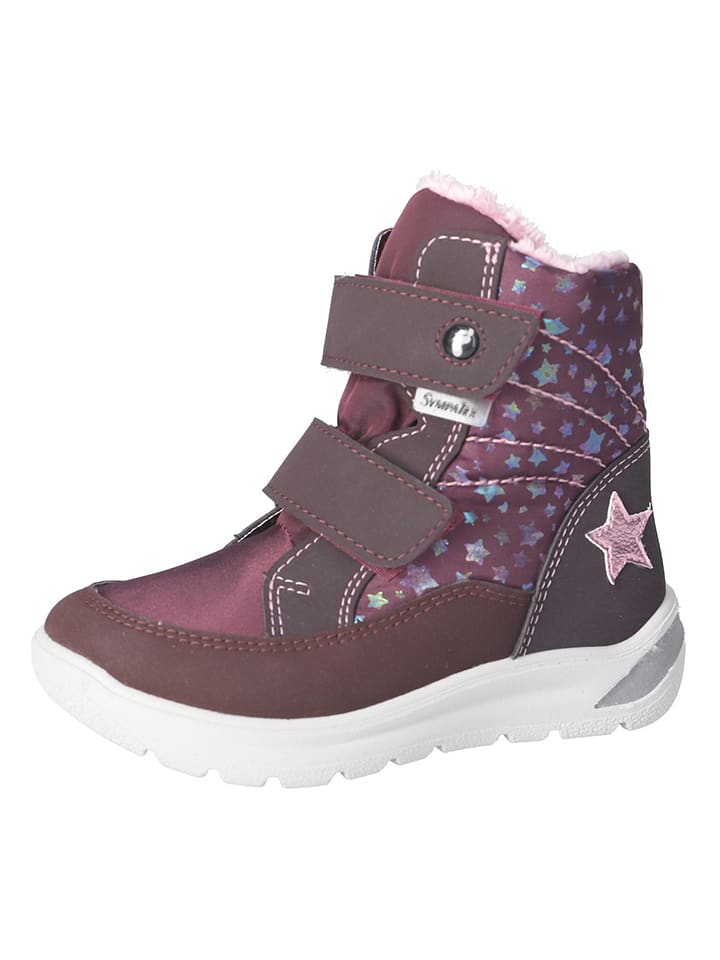 Ricosta Kozaki zimowe "Gisa" w kolorze fioletowym rozmiar: 31