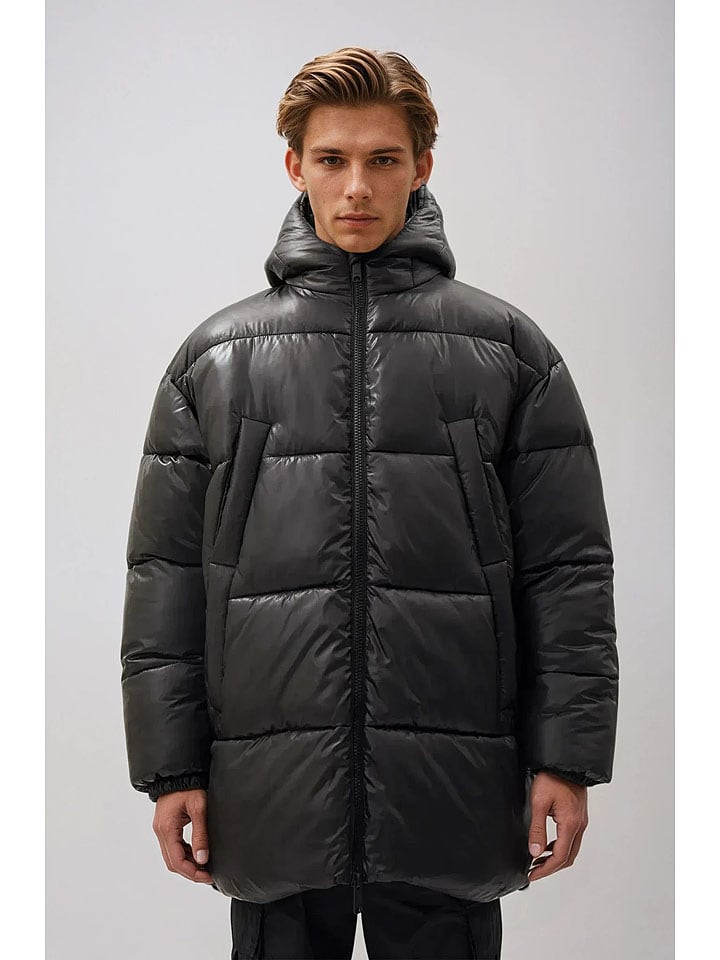 Weekday Kurtka zimowa w kolorze czarnym rozmiar: XS