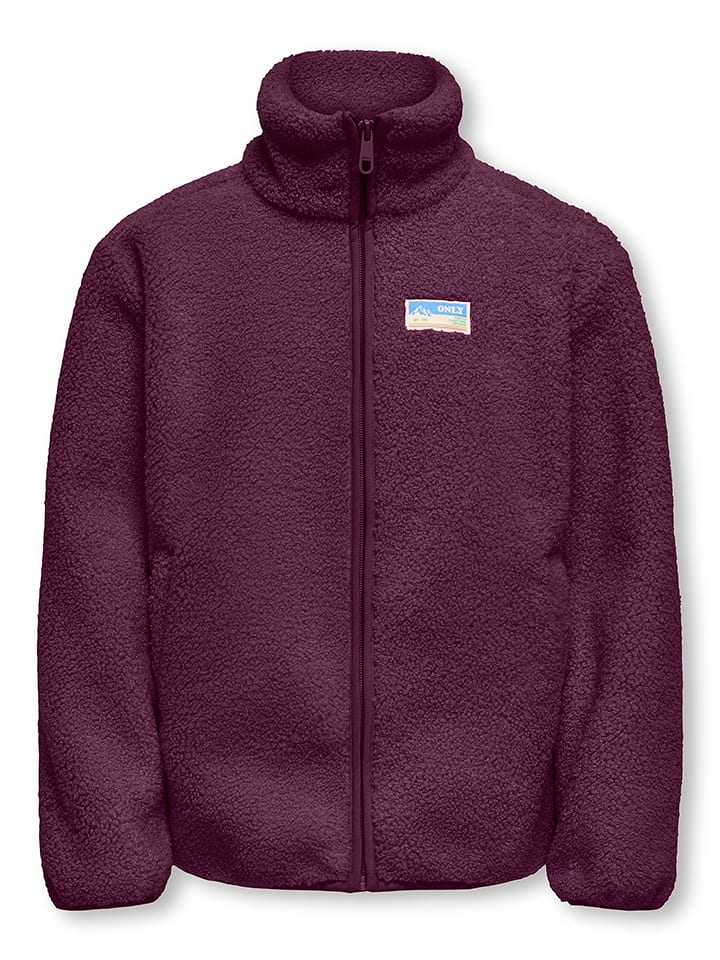 KIDS ONLY Kurtka pluszowa "Eva" w kolorze fioletowym rozmiar: 140