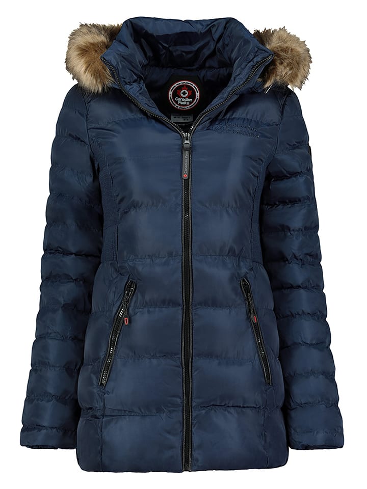 Canadian Peak Parka zimowa "Anieseak" w kolorze granatowym rozmiar: 152
