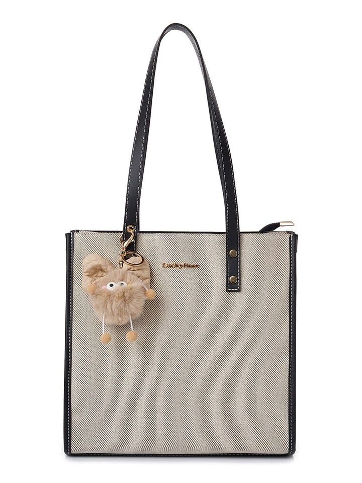 Lucky Bees Torebka w kolorze beżowym - 30 x 30 x 15 cm rozmiar: onesize