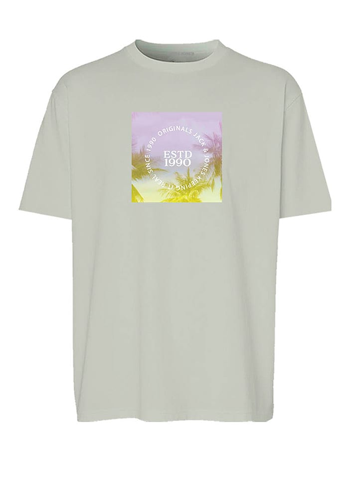 JACK & JONES Junior Koszulka "Varenna" w kolorze szarym rozmiar: 152