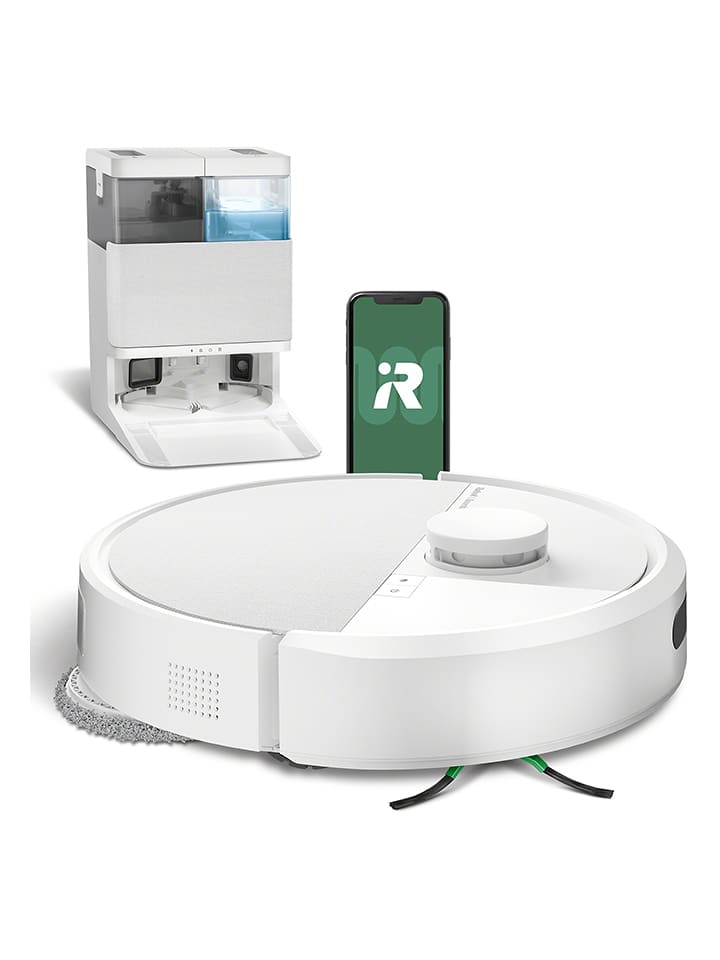 iRobot Robot sprzątający "Roomba® Plus 405 Combo-robot autowasch" w kolorze białym rozmiar: onesize