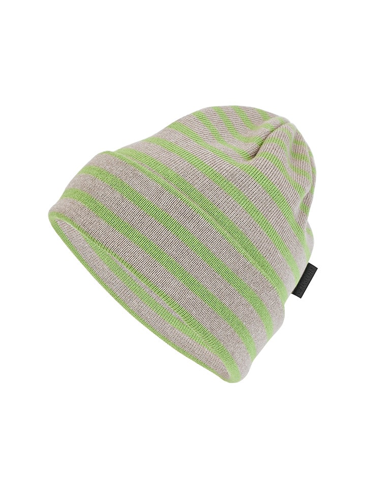 elkline Czapka beanie "Hamburger" w kolorze zielono-szarym rozmiar: onesize