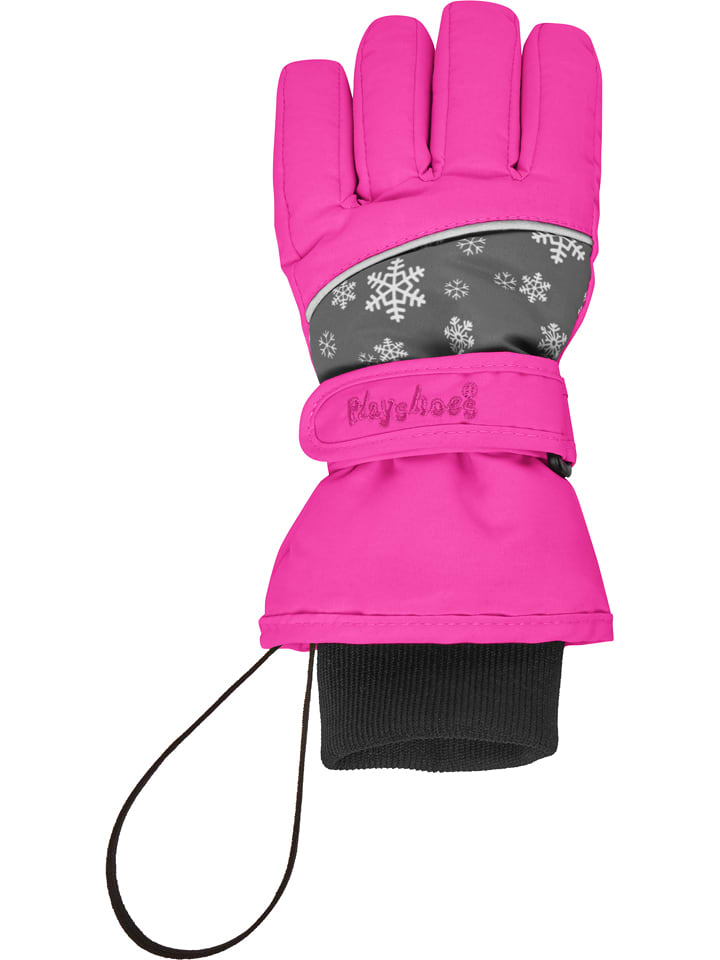 Playshoes Rękawiczki w kolorze jasnoróżowym rozmiar: 122-134